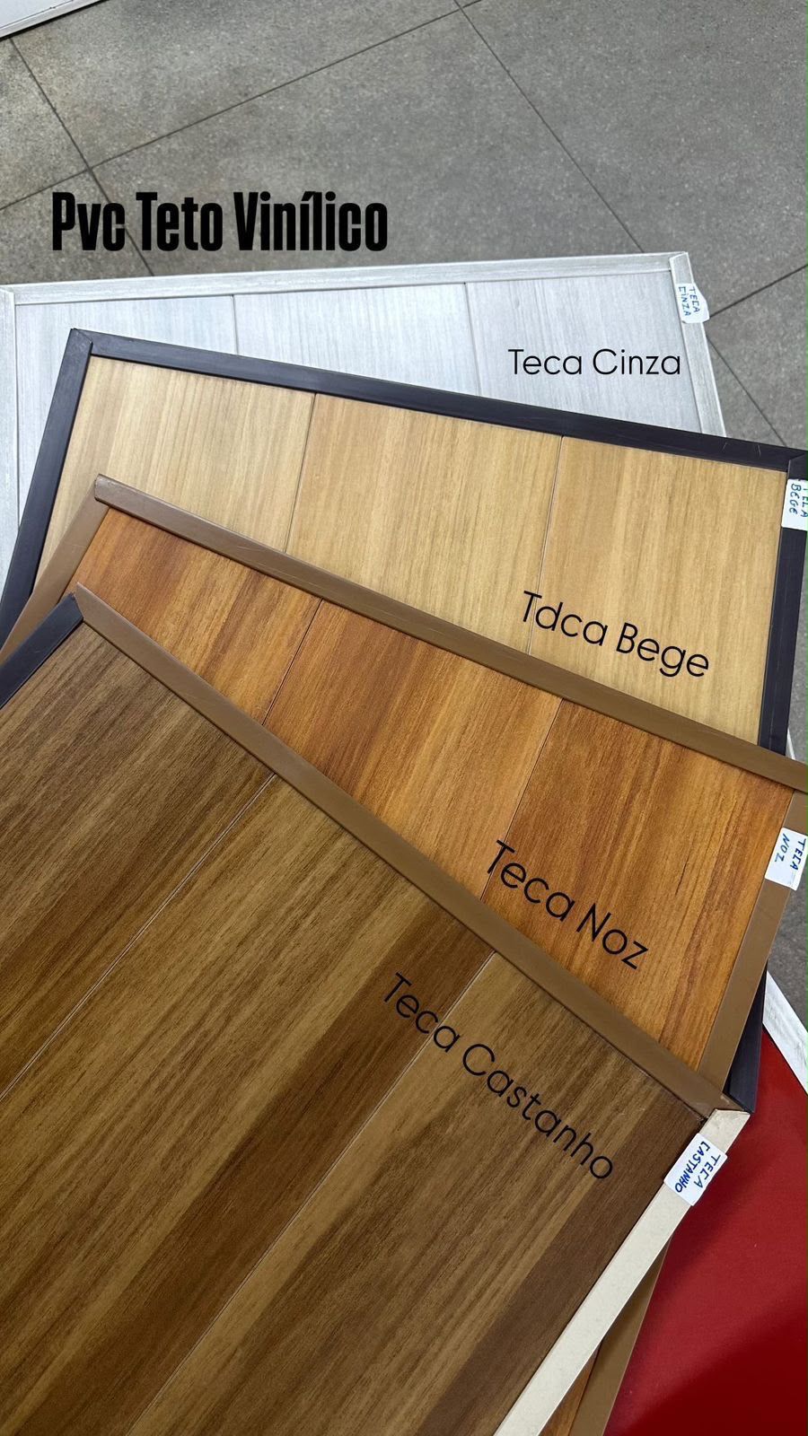 Teto Vinílico Comercial PVC
